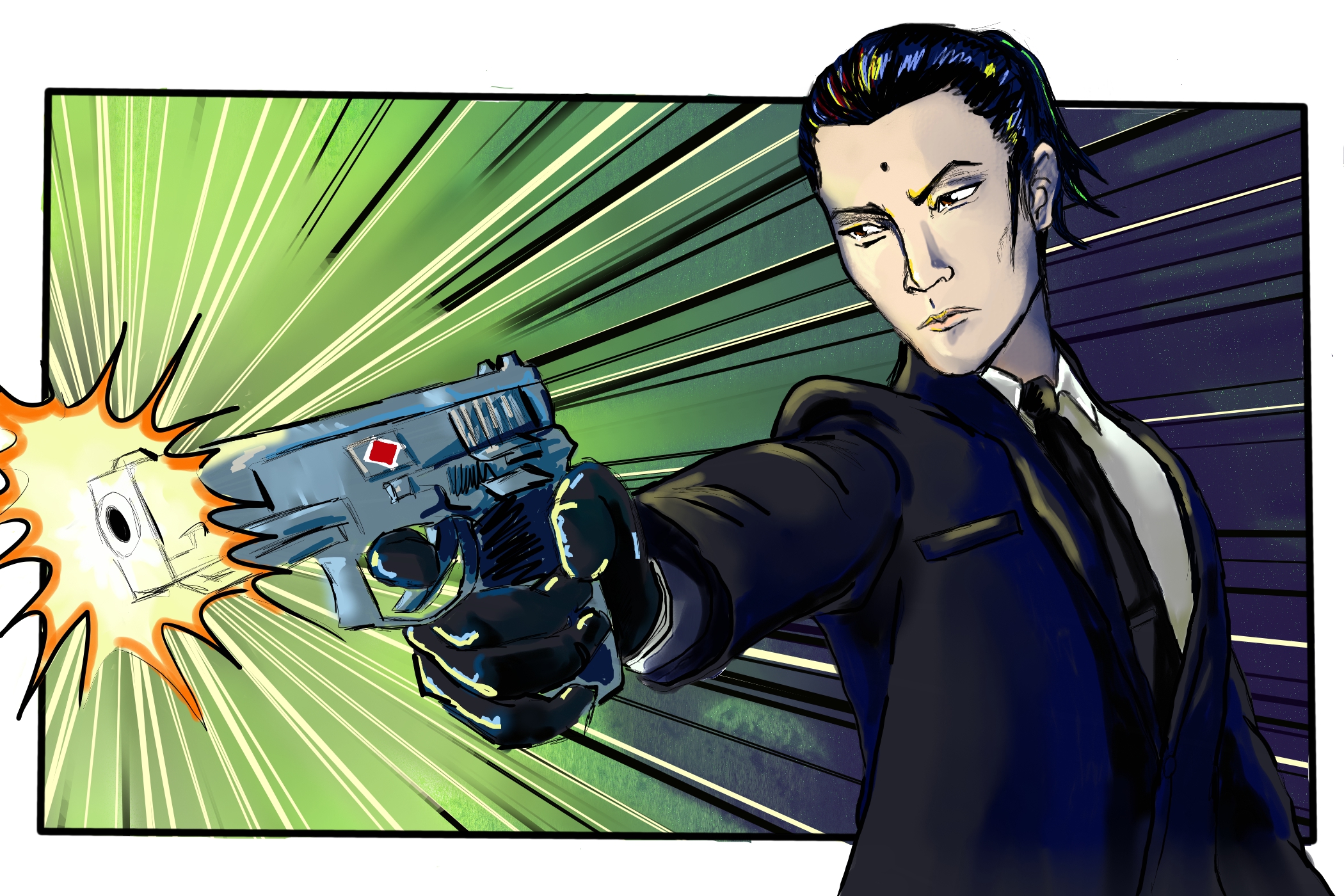 Tseng from FF7
